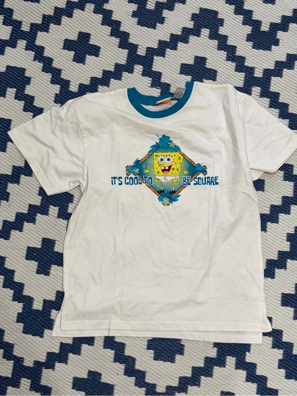 Vintage SpongeBob SquarePants Nickelodean 2003 T shirt Size M